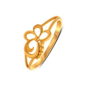 Botanical Orbit Gold Ring